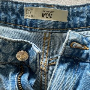 Topshop mom jean shorts. Perfect for summer